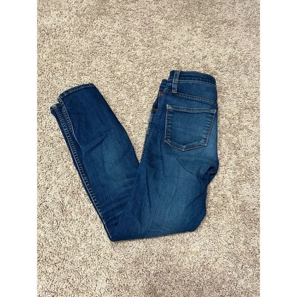 Madewell 10” High Riser Skinny Skinny Medium Wash size 24
